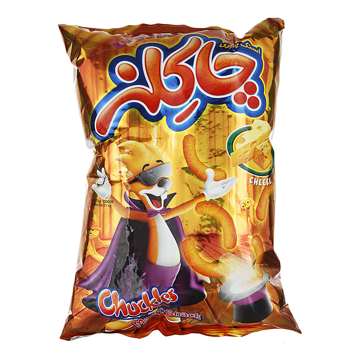 اسنک پنیری جادویی 30 گرمی چاکلز